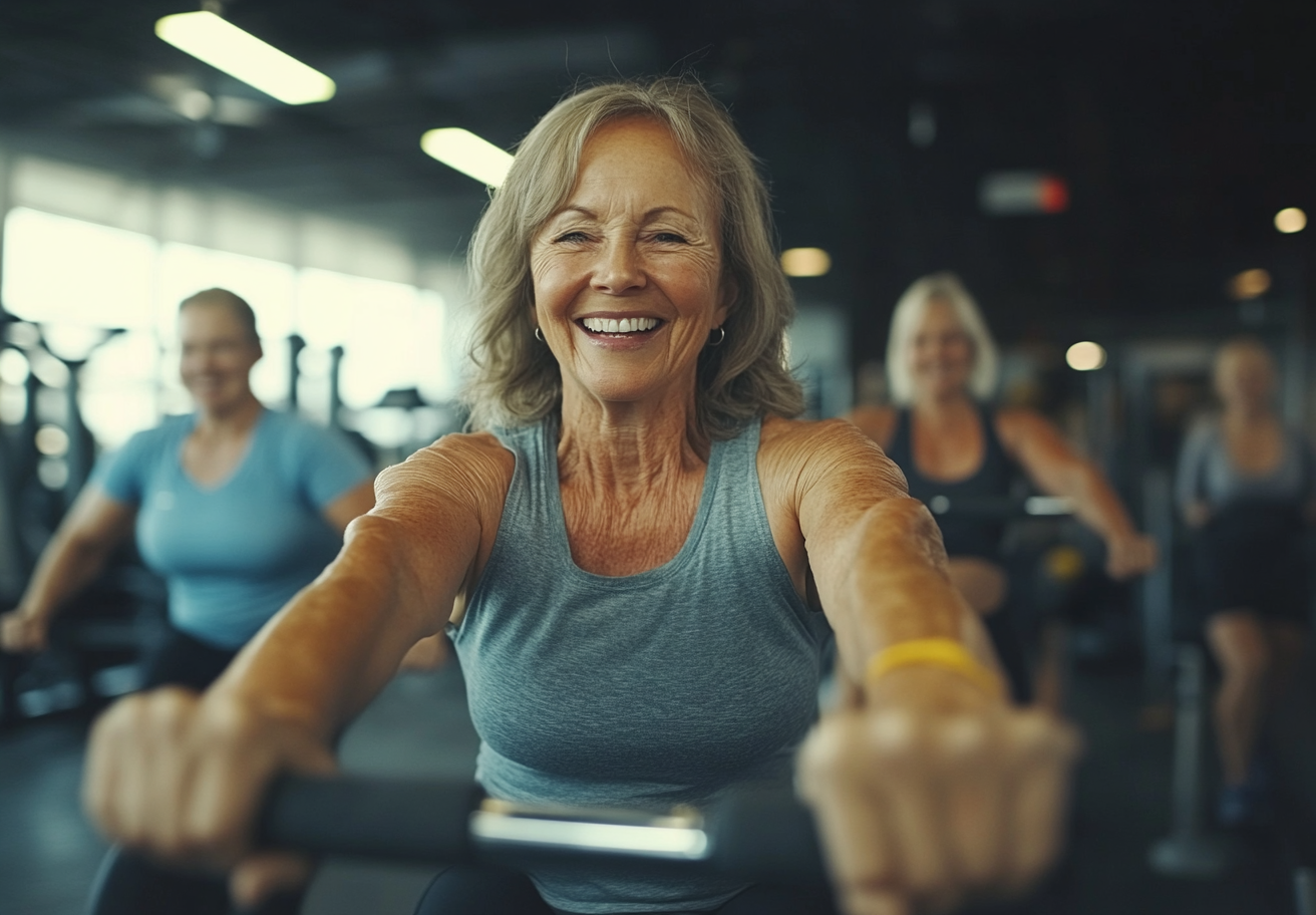 Групове заняття для людей старшого віку